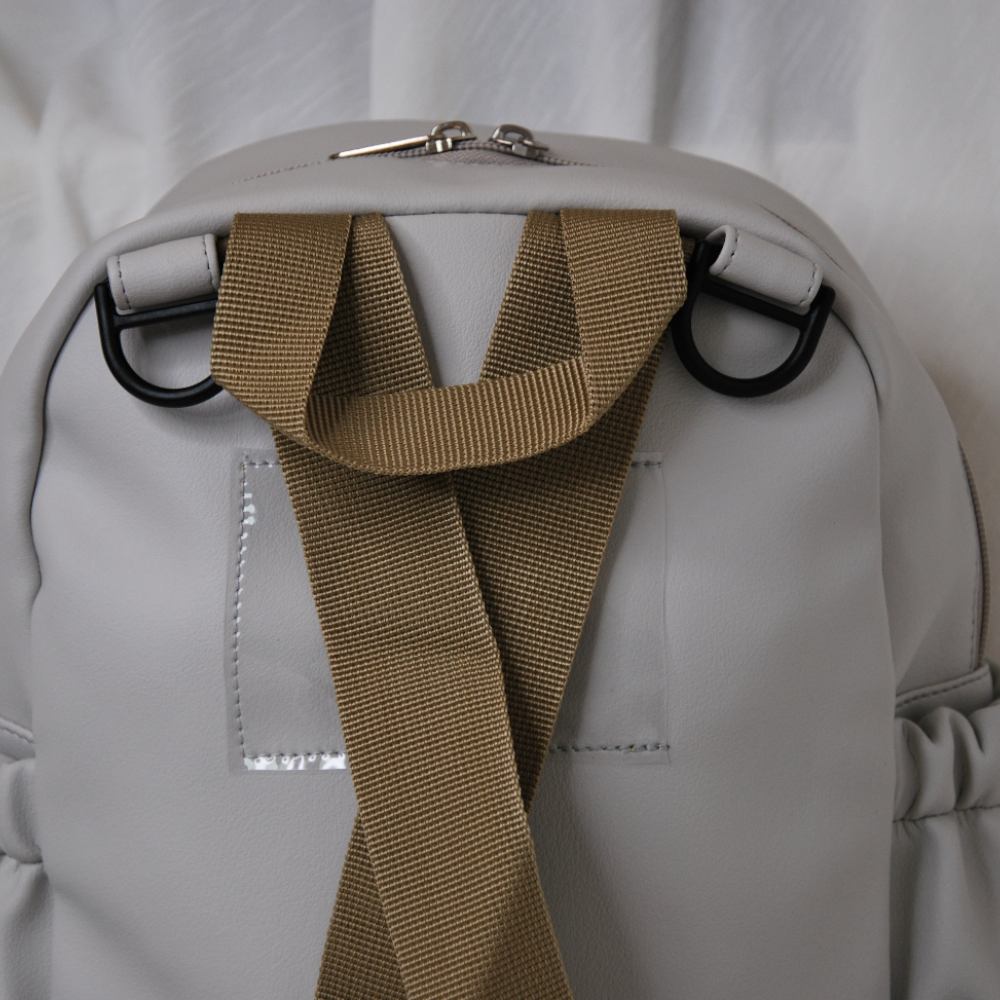 תיק גן - אפור אבן