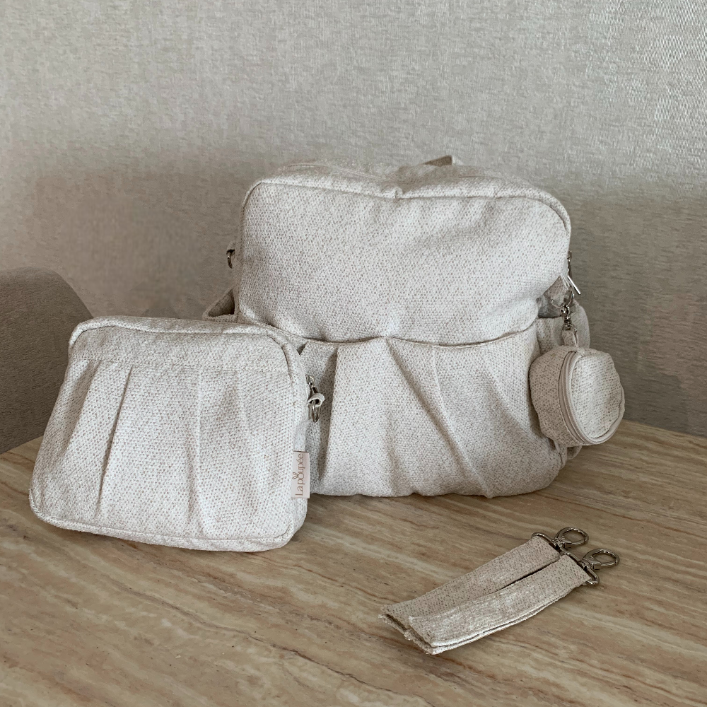 תיק החתלה - אייבורי