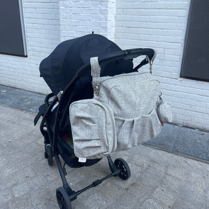 תיק החתלה - אפור