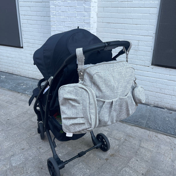 תיק החתלה - אפור